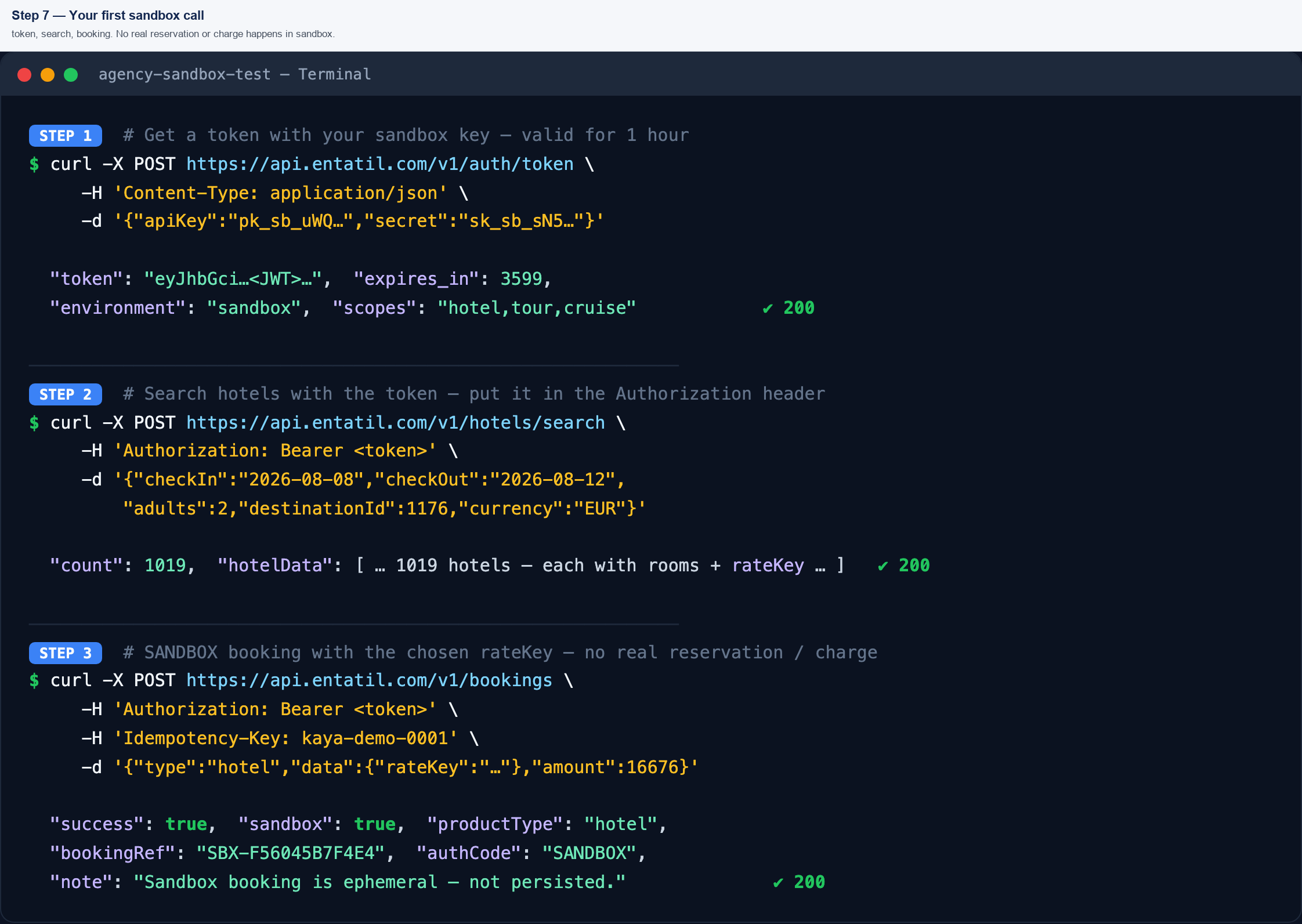 API flow